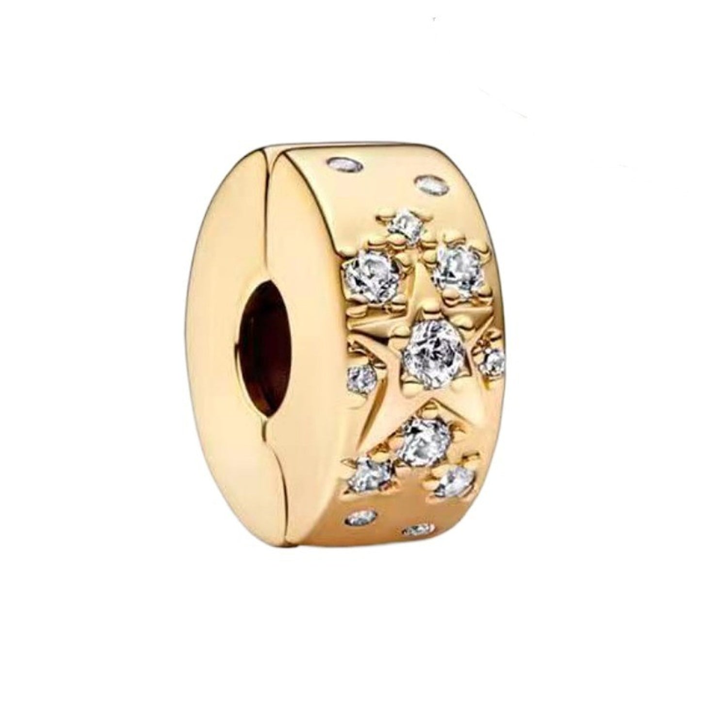 S925 Sterling Silver Zircon Beading Series Charm