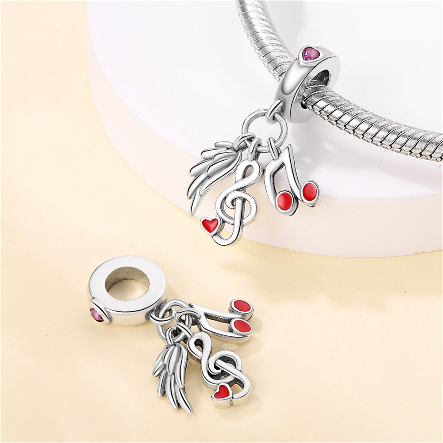 925 Sterling Silver Medicine Chest Tooth Pendant Series Charm