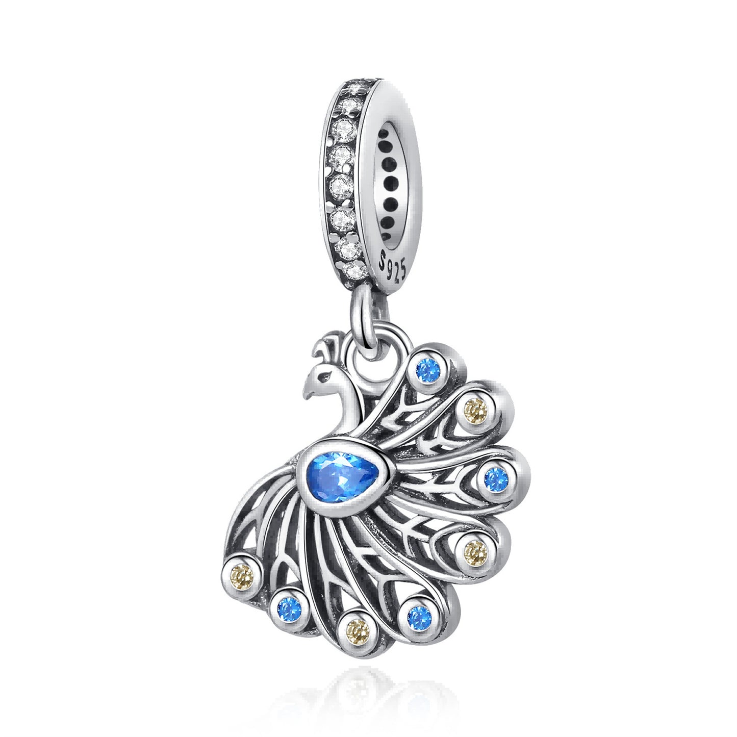 925 Sterling silver Cute Animal Koala Pendant Series Charm