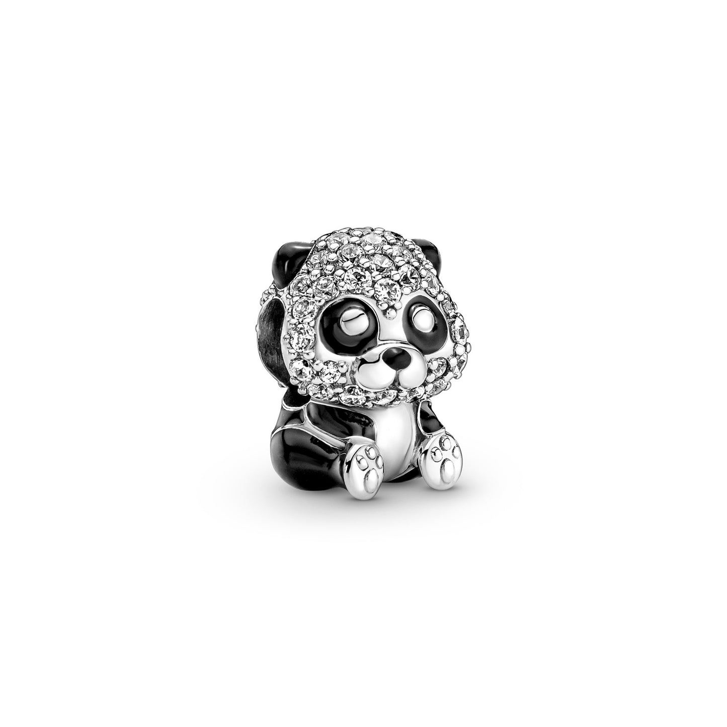 S925 Sterling Silver Animal Swan Beading Series Charm