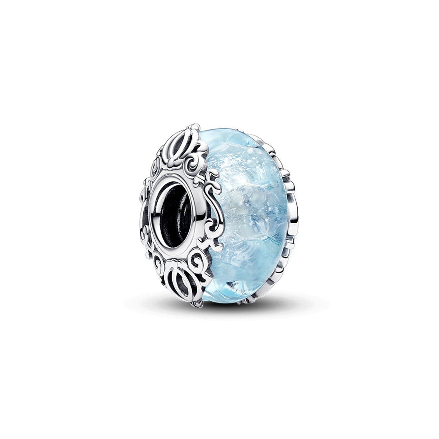 925 Sterling Silver Glass Beaded Series Charm
