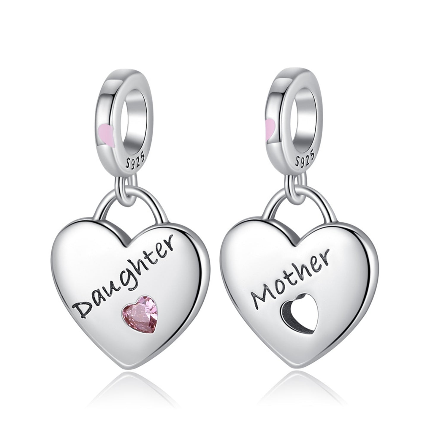 925 Sterling silver Popular Love Pendant Series Charm