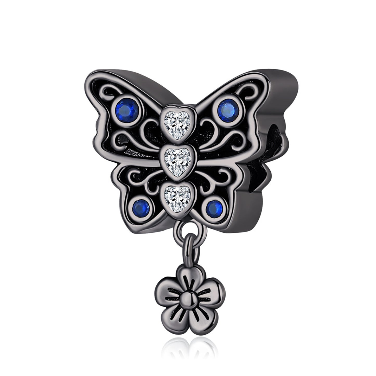 925 Sterling Silver Exquisite insect Pendant Series Charm