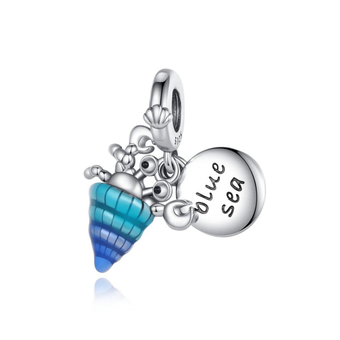 925 Sterling silver Sea starfish Pendant Series Charm