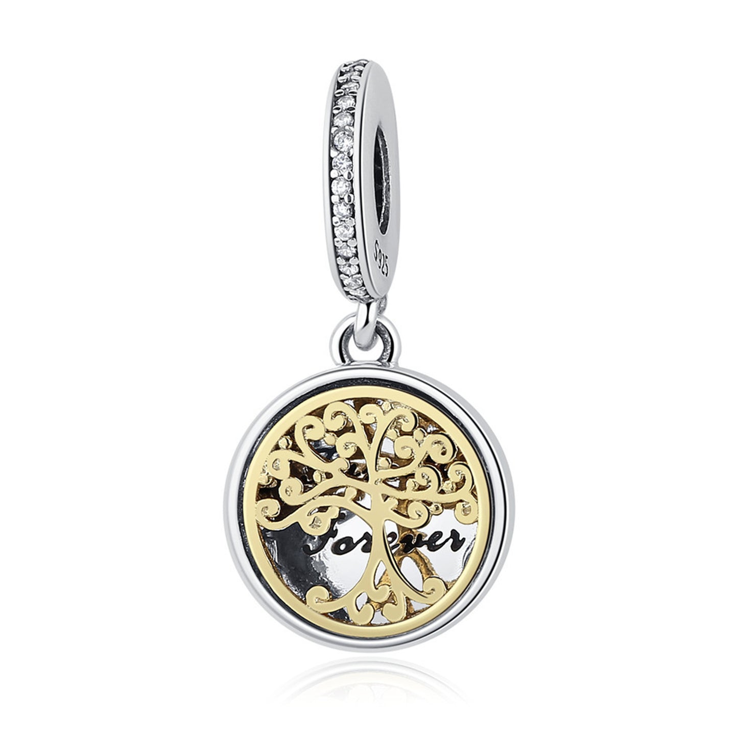 S925 Sterling Silver Exquisite Bag Lipstick Pendant Series Charm