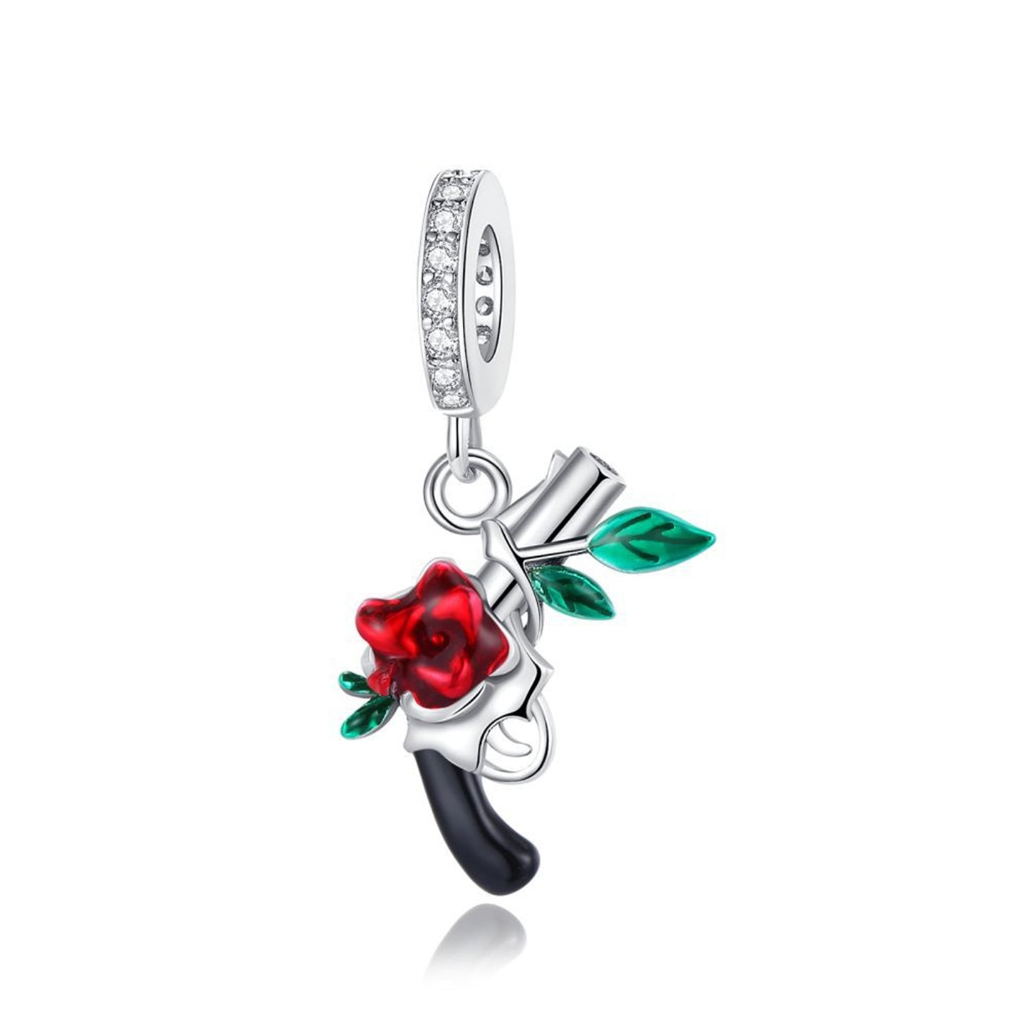 925 Sterling Silver Plant Sunflower Pendant Series Charm