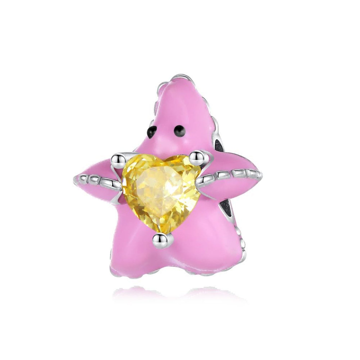 S925 Sterling Silver Turtle Dolphin Blue Beading Series Charm