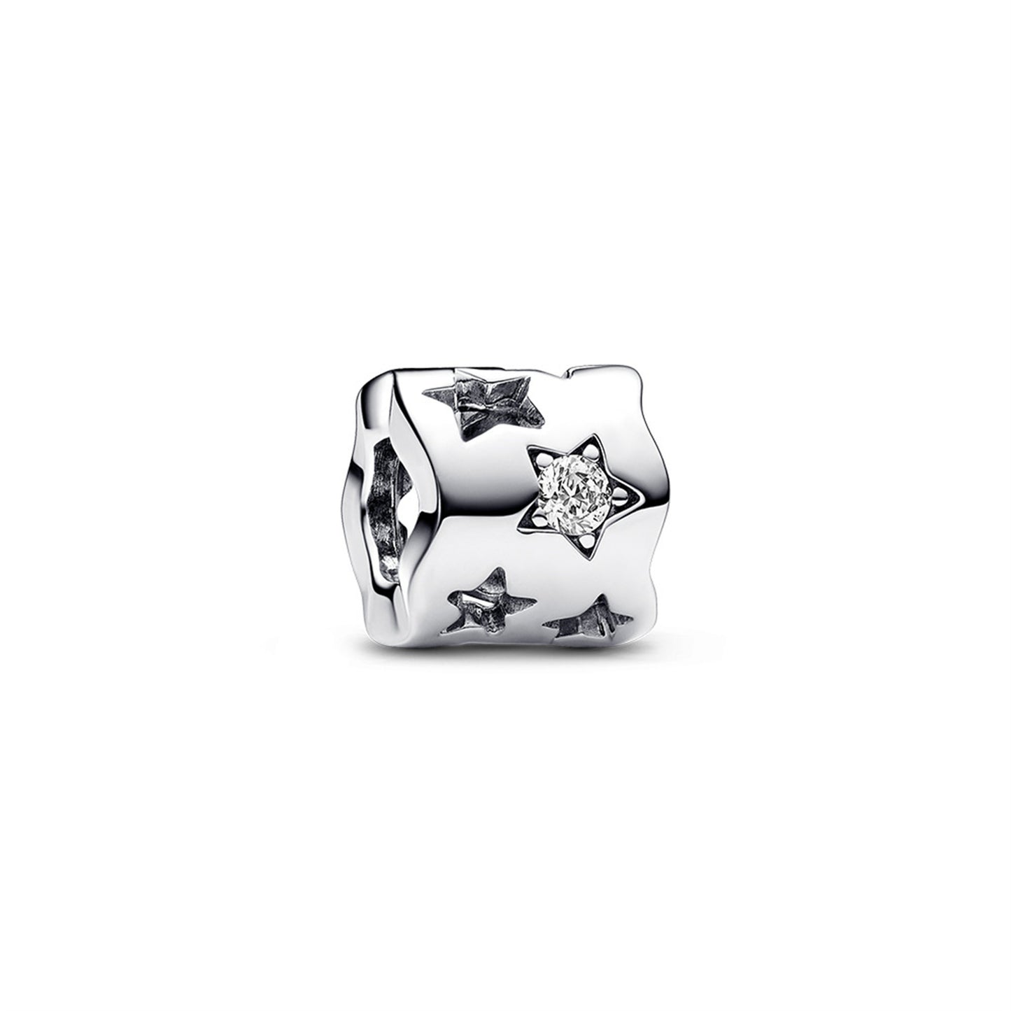 S925 Sterling Silver Zircon Beading Series Charm