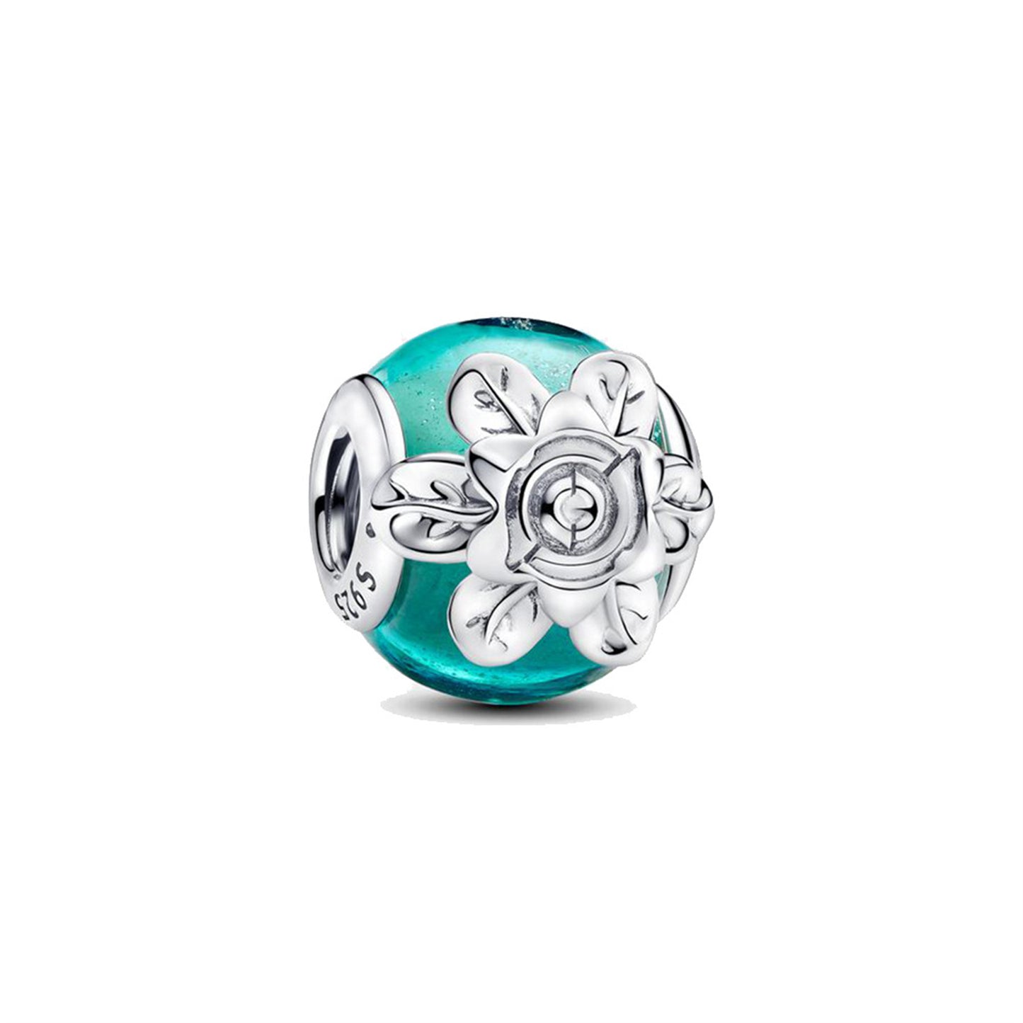 925 Sterling Silver Glass Beaded Series Charm