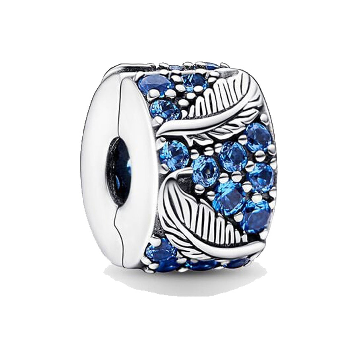 S925 Sterling Silver Popular Positioning Button Beaded Series Charm