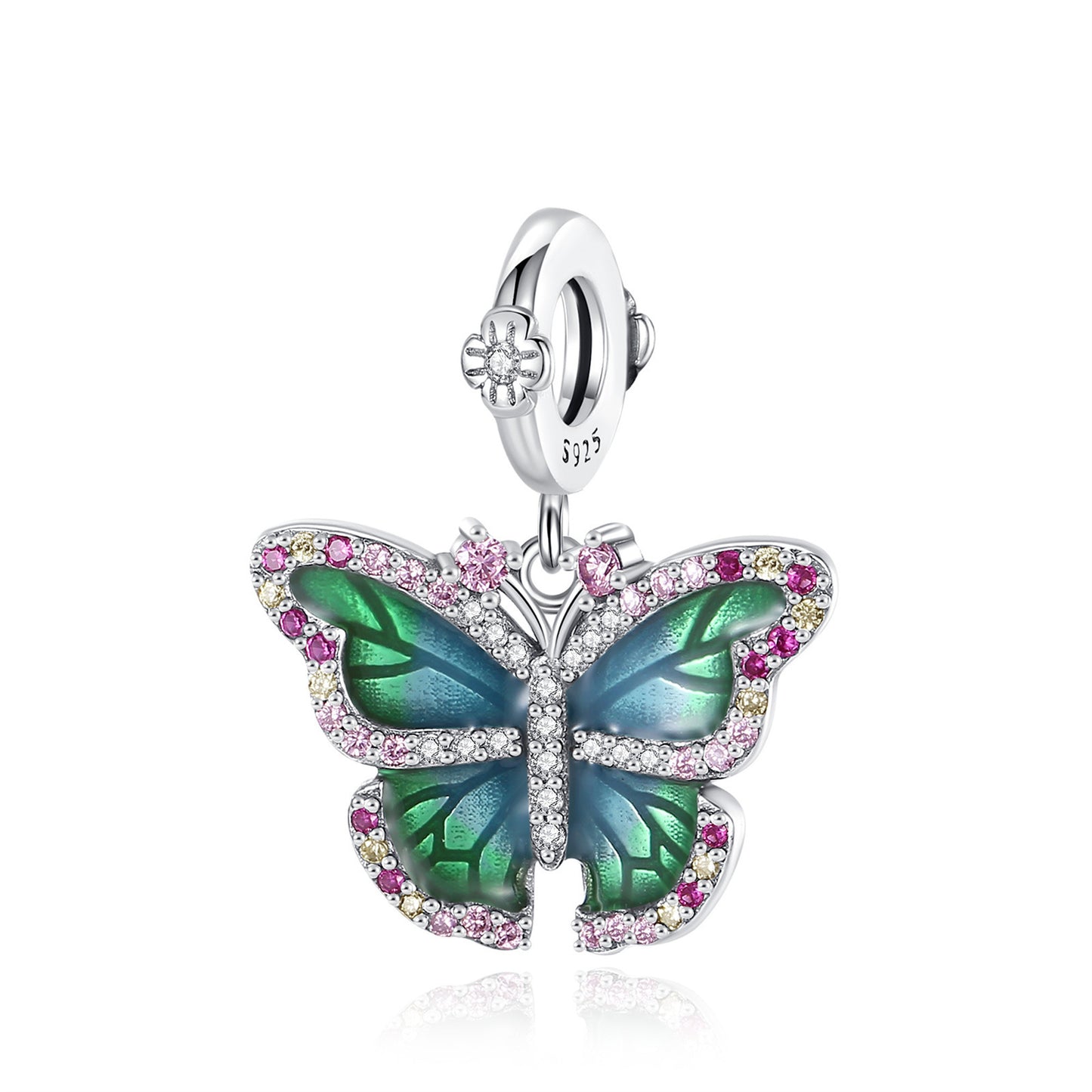 925 Sterling Silver Exquisite insect Pendant Series Charm
