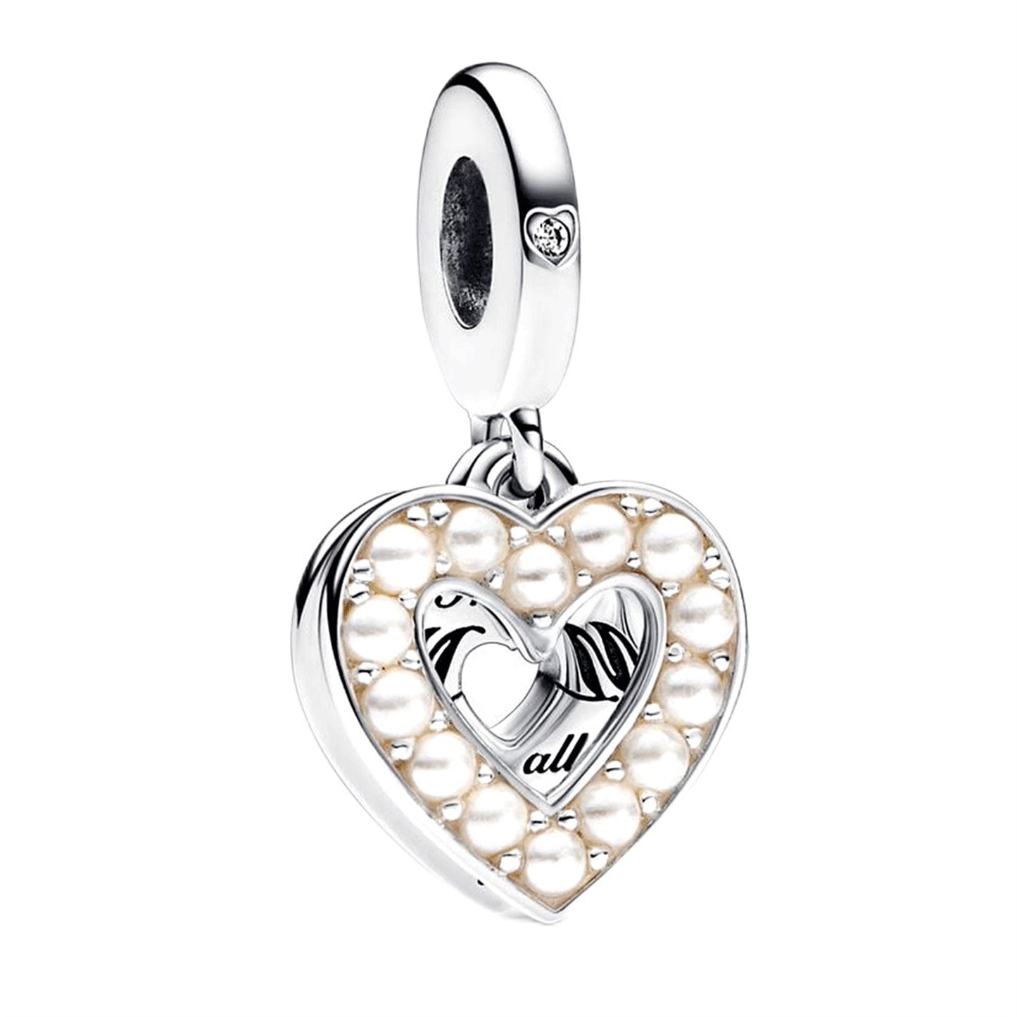 925 Sterling silver Family Tree Love Pendant Series Charm