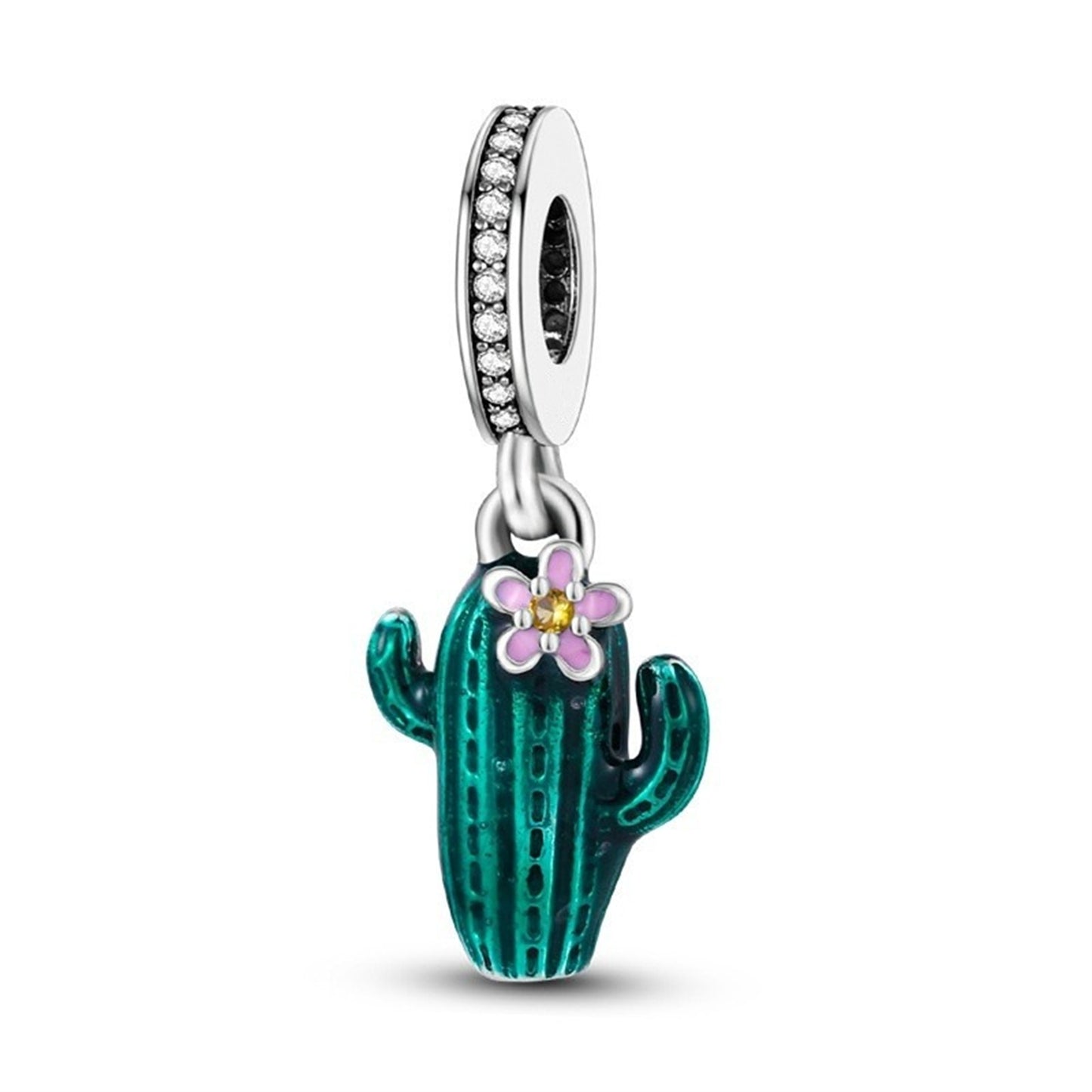 925 Sterling SilverPlant Lavender Pendant Series Charm