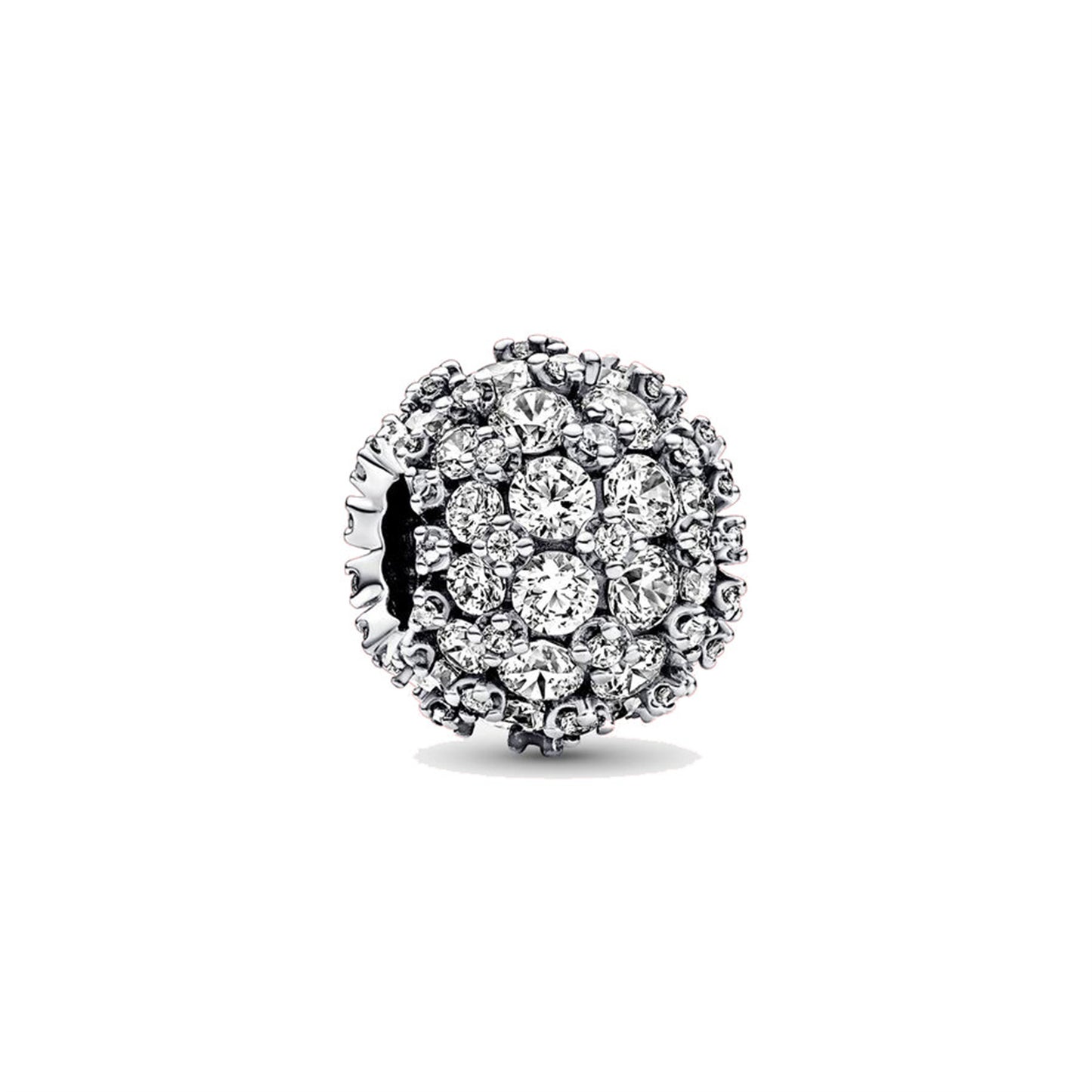 925 Sterling silver Sparkling Zircon BeadingSeries Charm