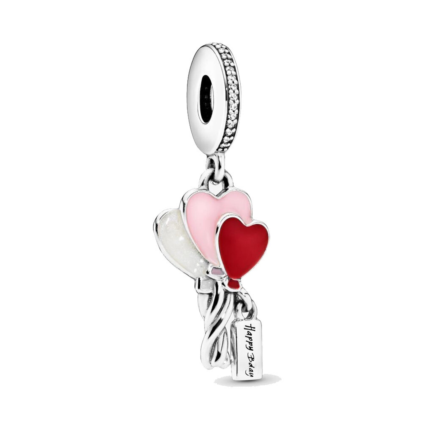 925 Sterling Silver Gourd Rainbow Milk Tea Cup Pendant Series Charm