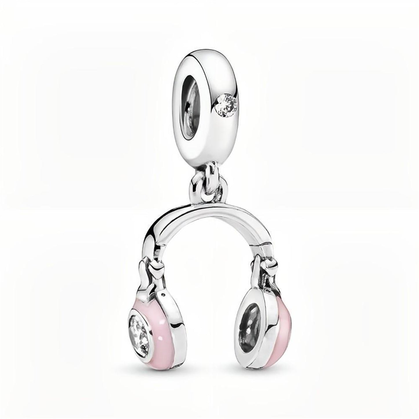 925 Sterling silver Earphone Violin Piano Pendant Series Charm