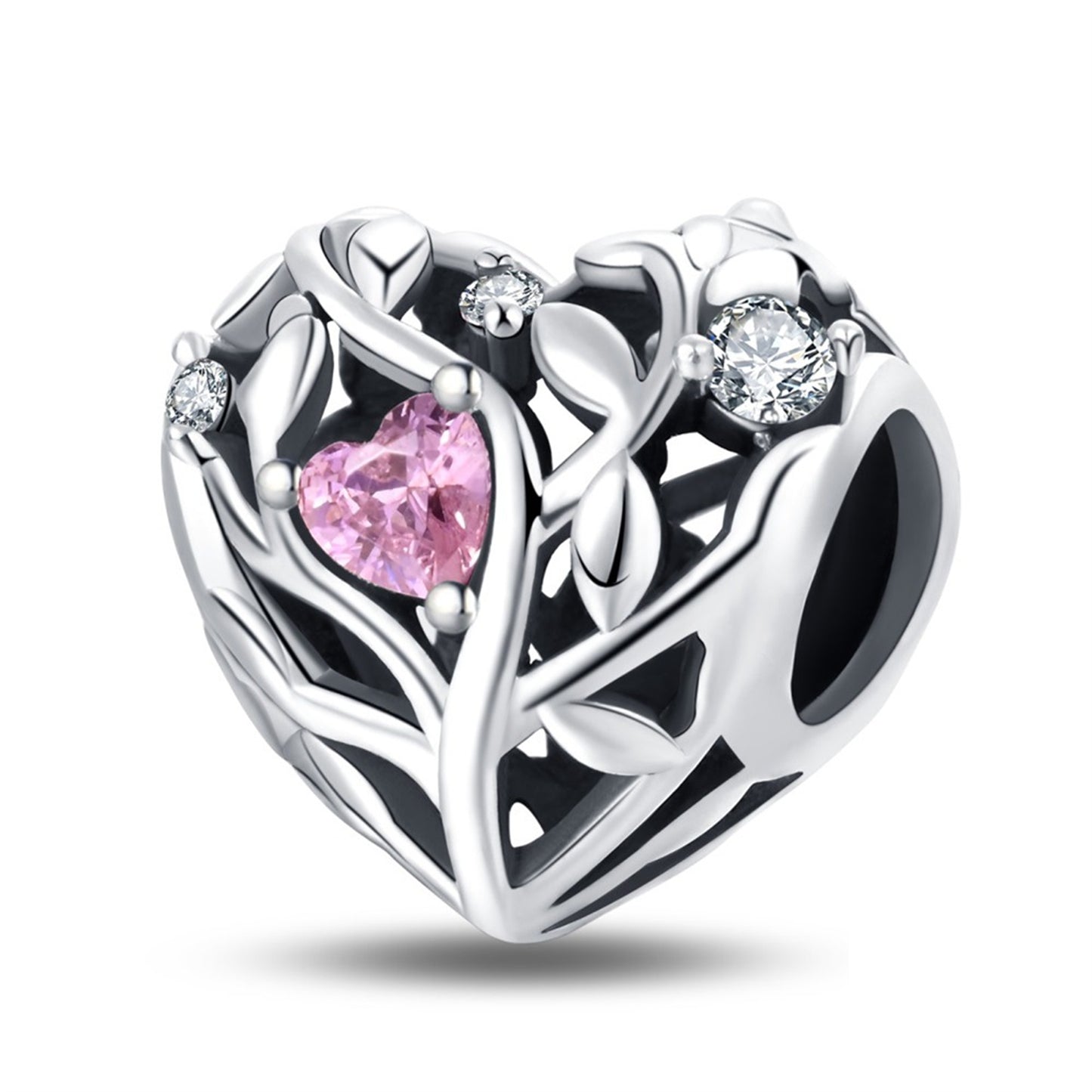925 Sterling Silver Love Blessing Beaded Series Charm