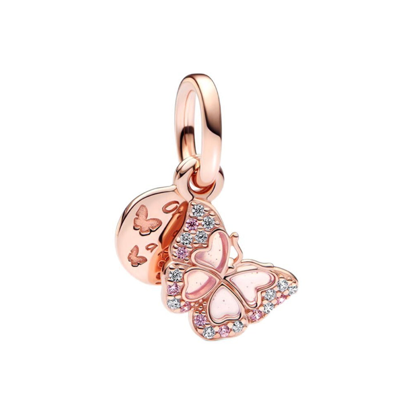S925 Sterling Silver Exquisite Butterfly Pendant Series Charm