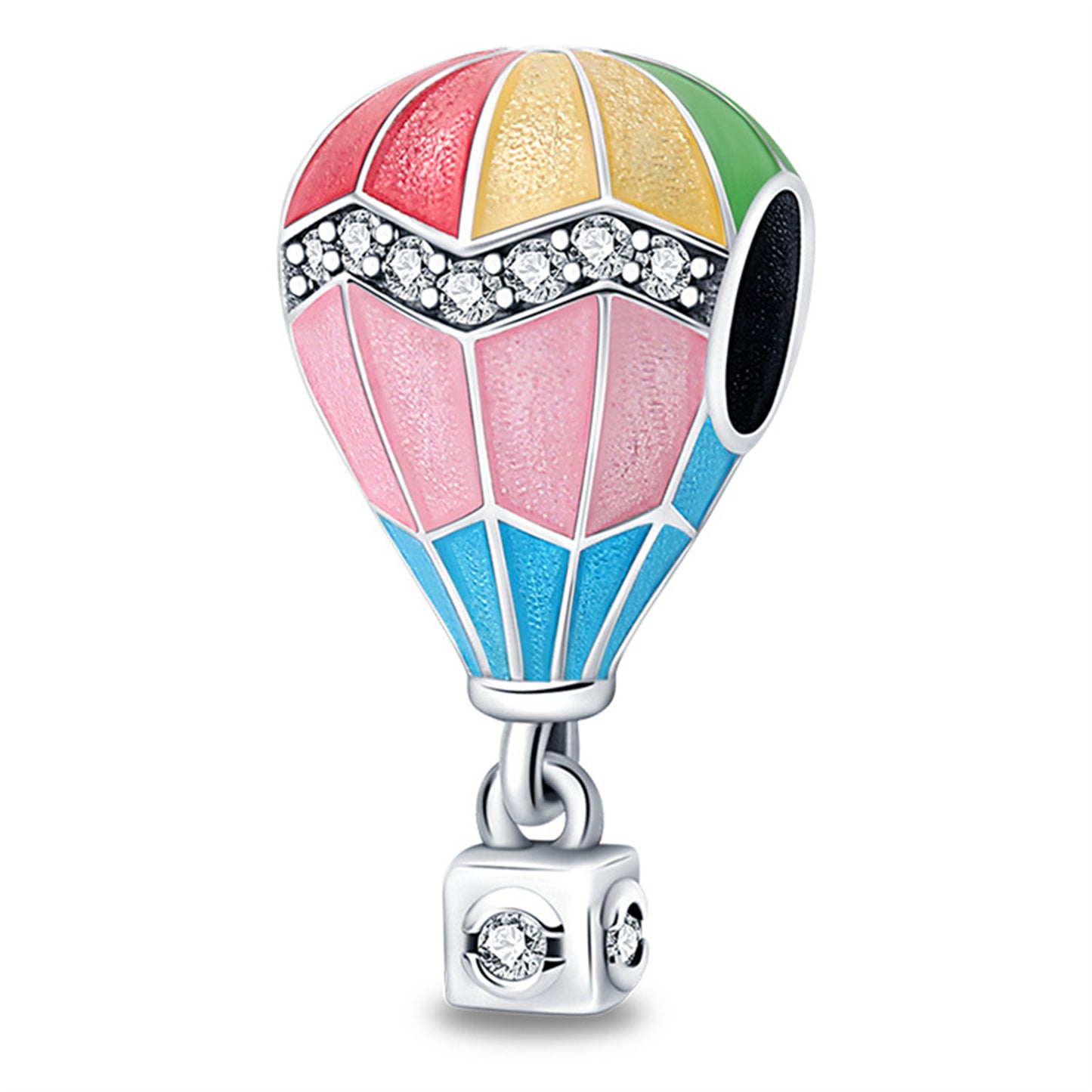 925 Sterling Silver Camera luggage Pendant Series Charm