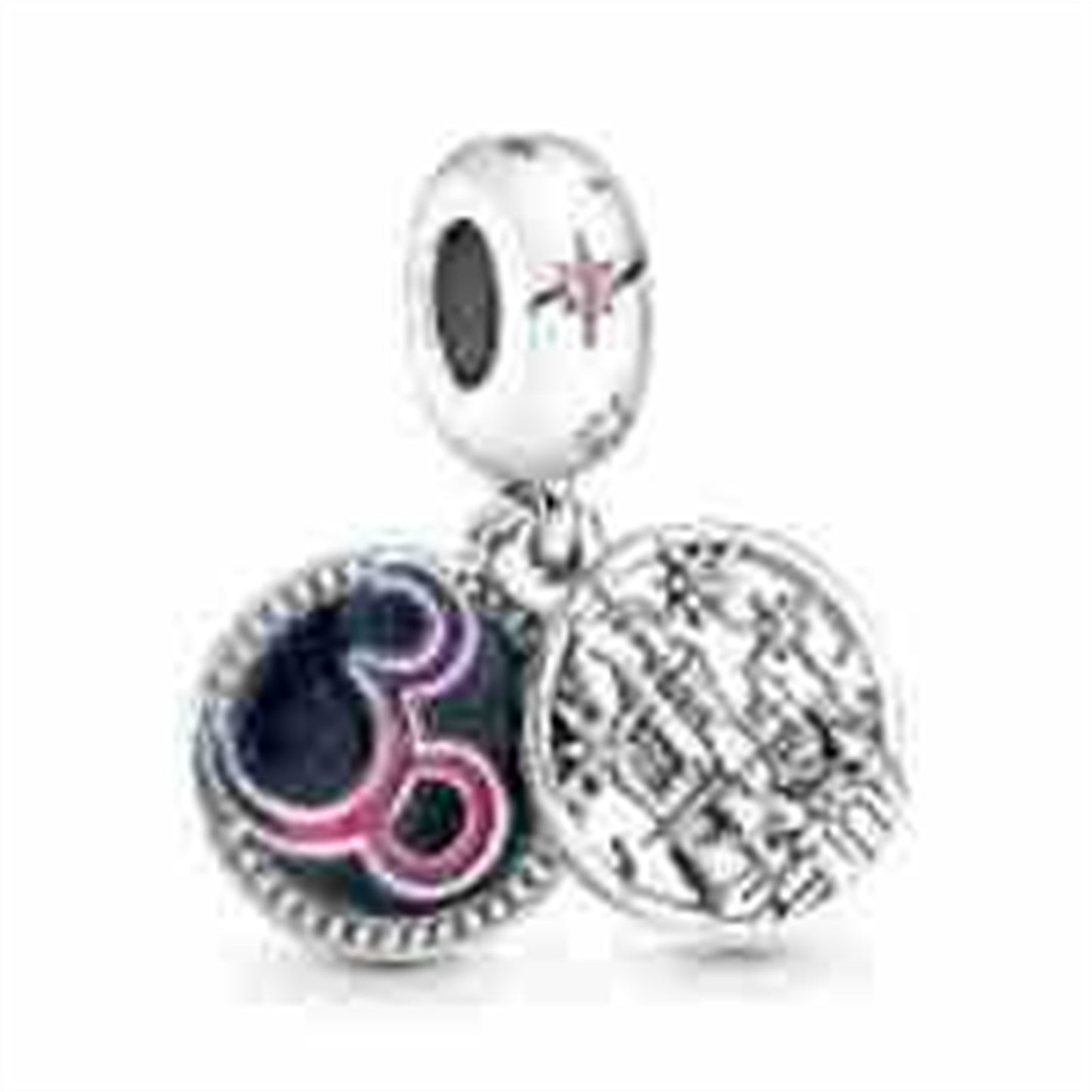 S925 Sterling Silver Exquisite Castle Pendant Series Charm