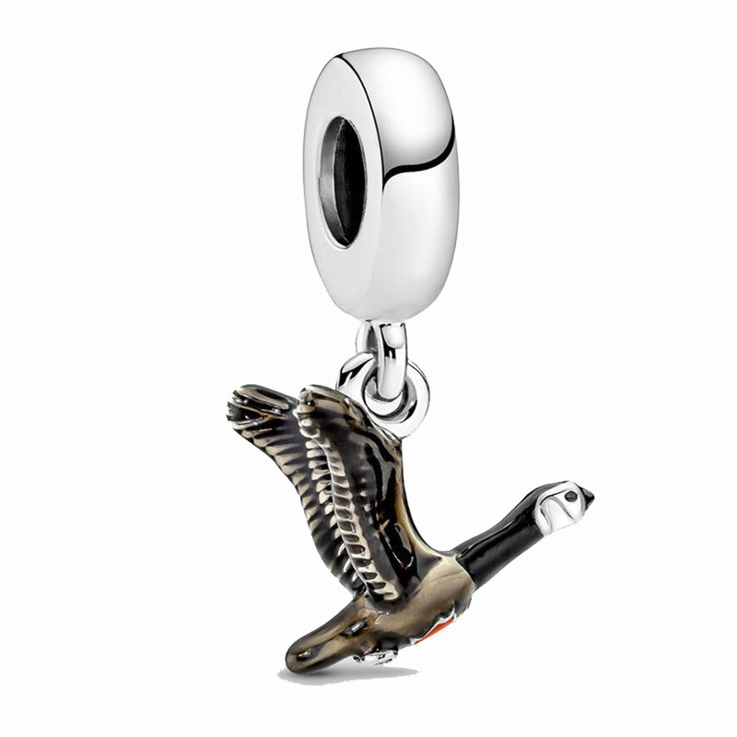 S925 Sterling Silver Cute Animal Fox Pendant Series Charm