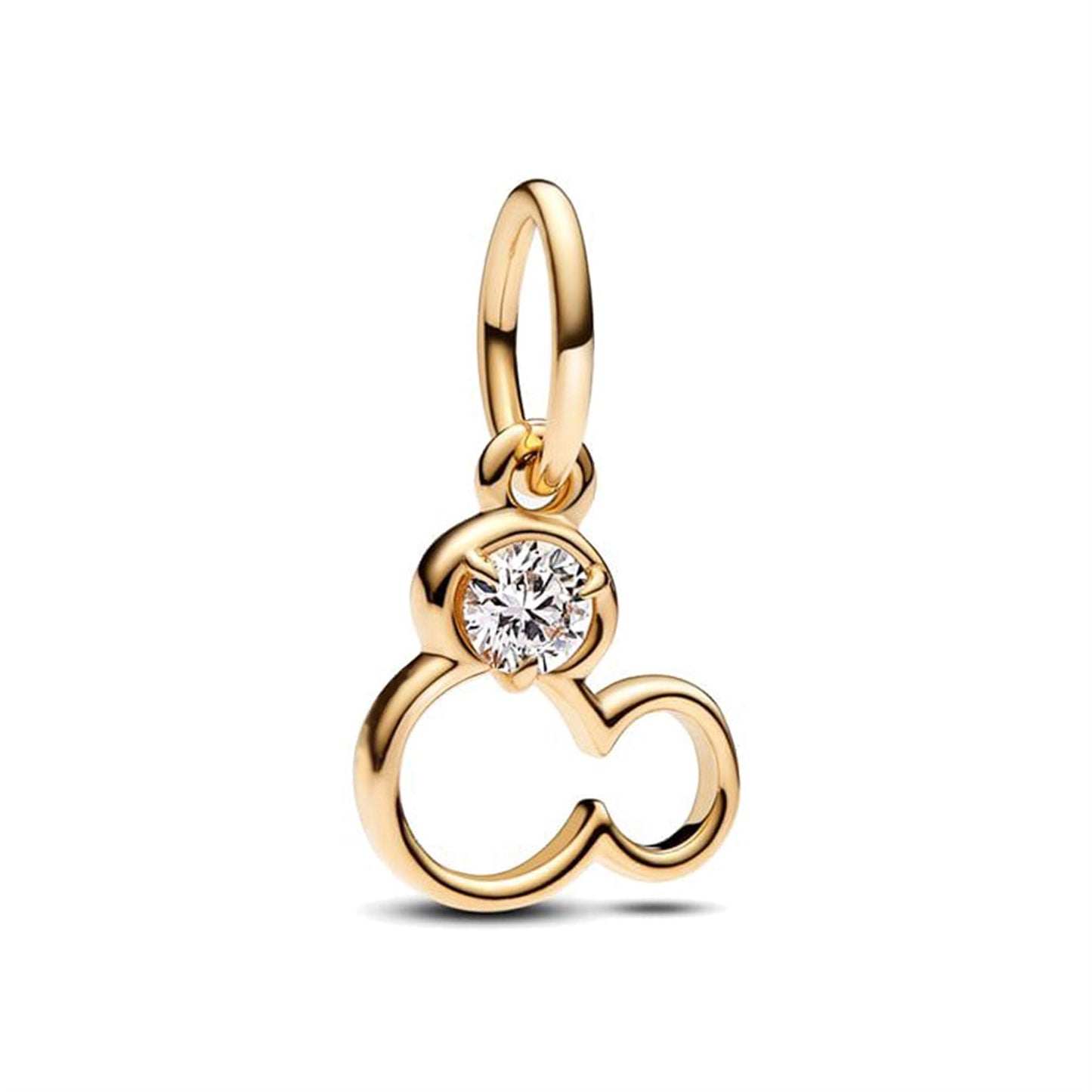 925 Sterling silver Lucky Star Snow Sun Moon Double Pendant Series Charm