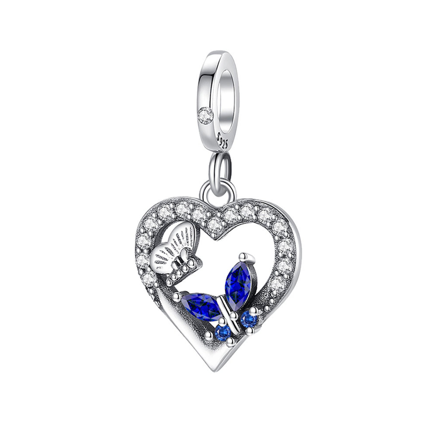 925 Sterling Silver Exquisite insect Pendant Series Charm