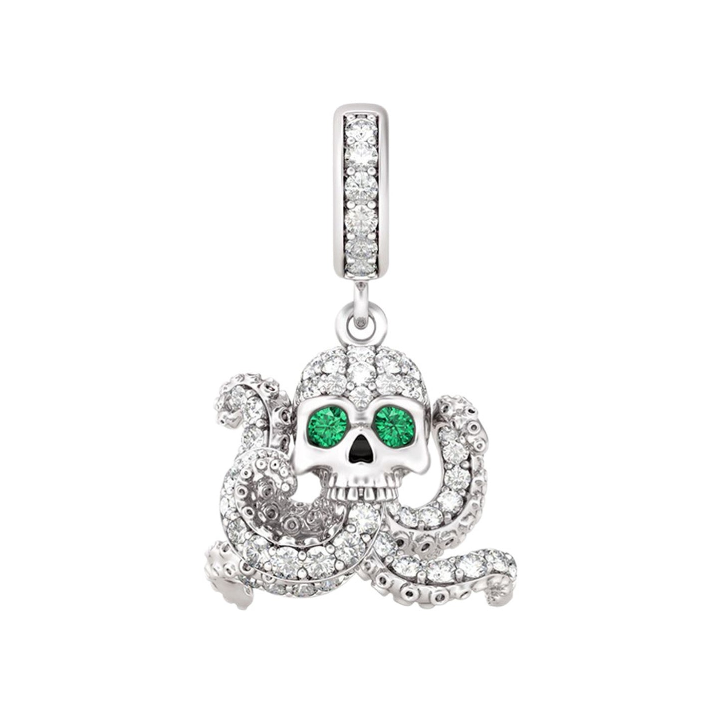 S925 Sterling Silver Cute Ocean Pendant Series Charm