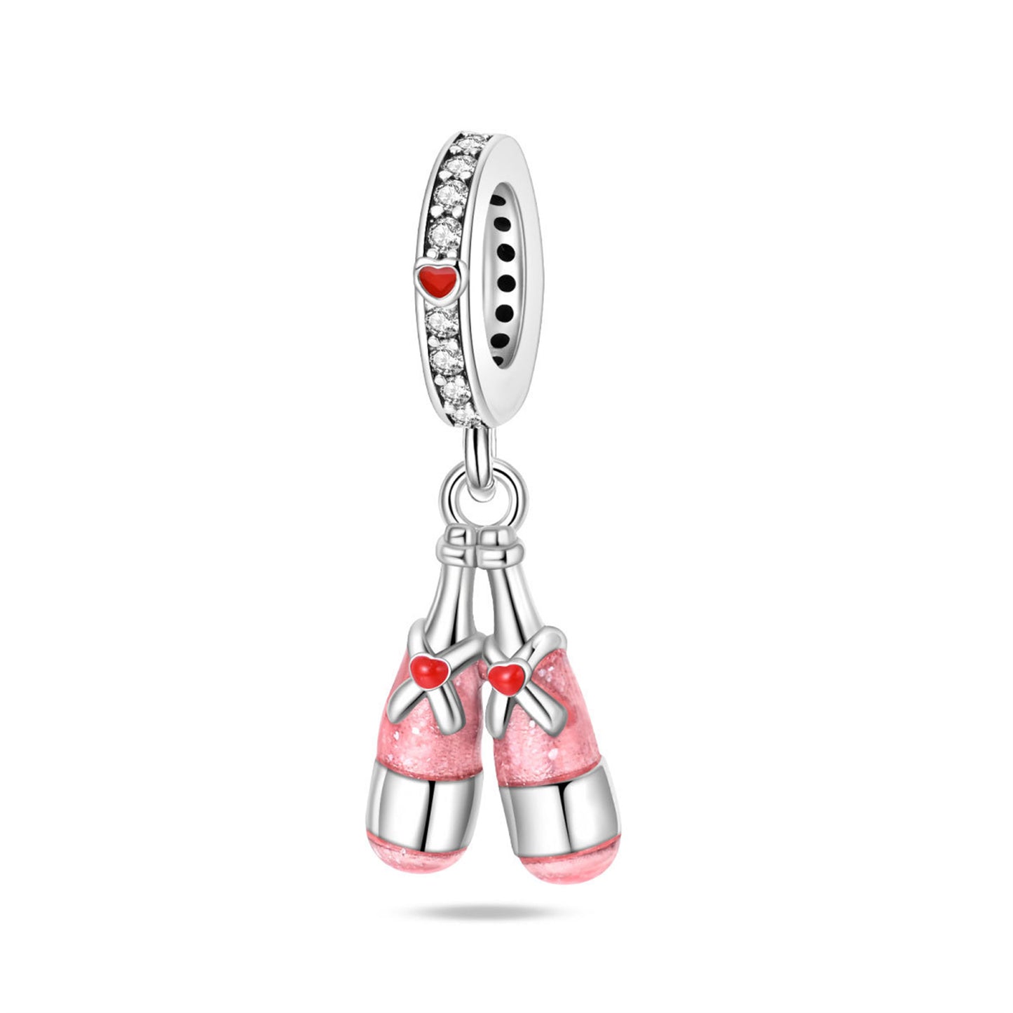 925 Sterling Silver Beer Pendant Series Charm