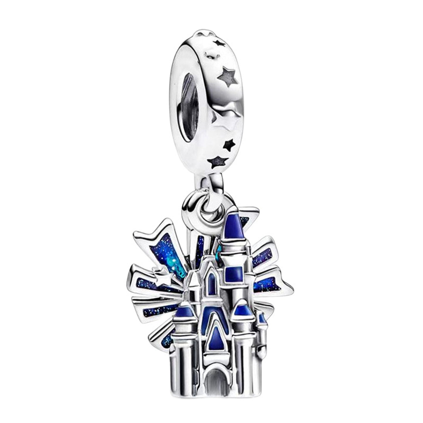 S925 Sterling Silver Marine Animal Mermaid Pendant Series Charm