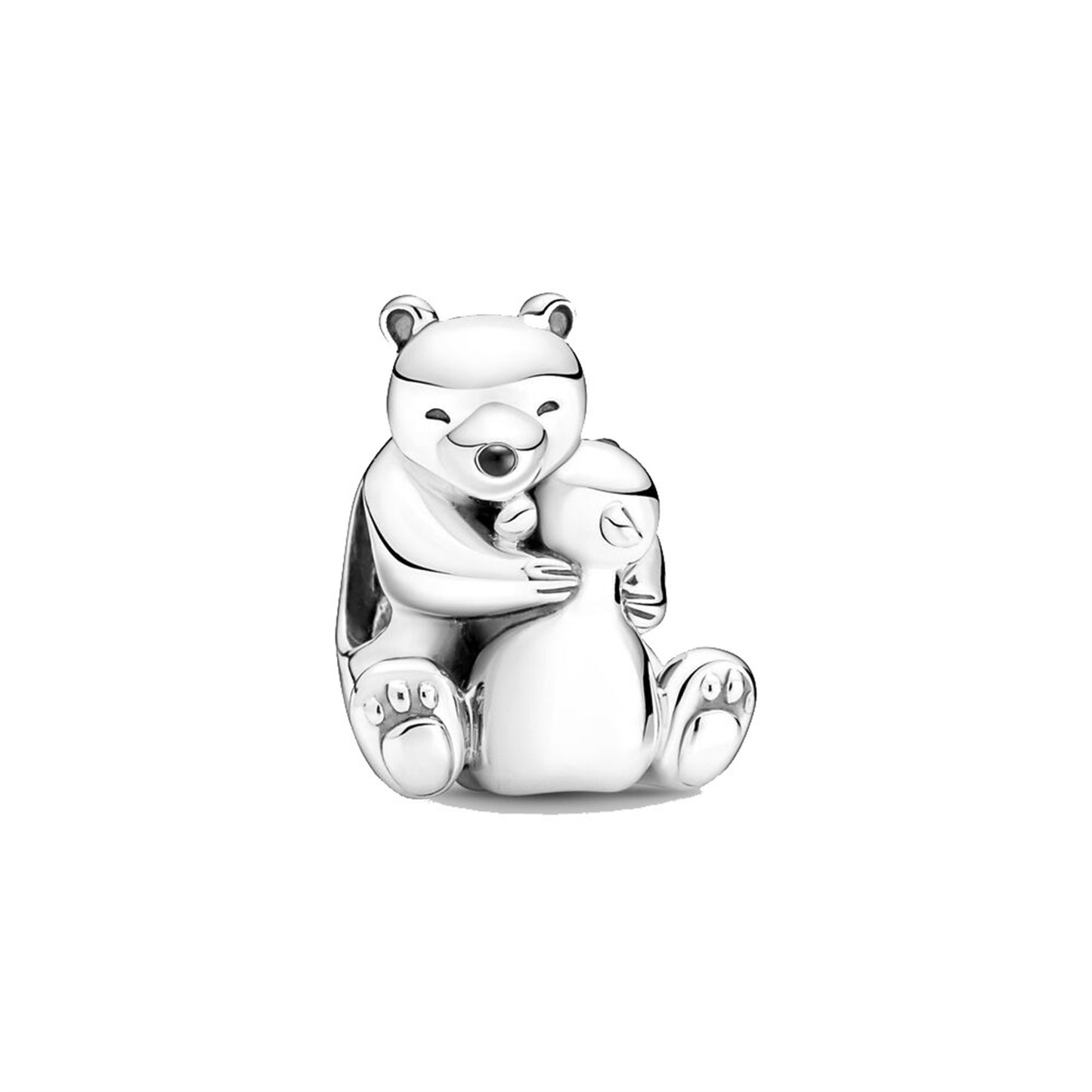 S925 Sterling Silver Animal Swan Beading Series Charm