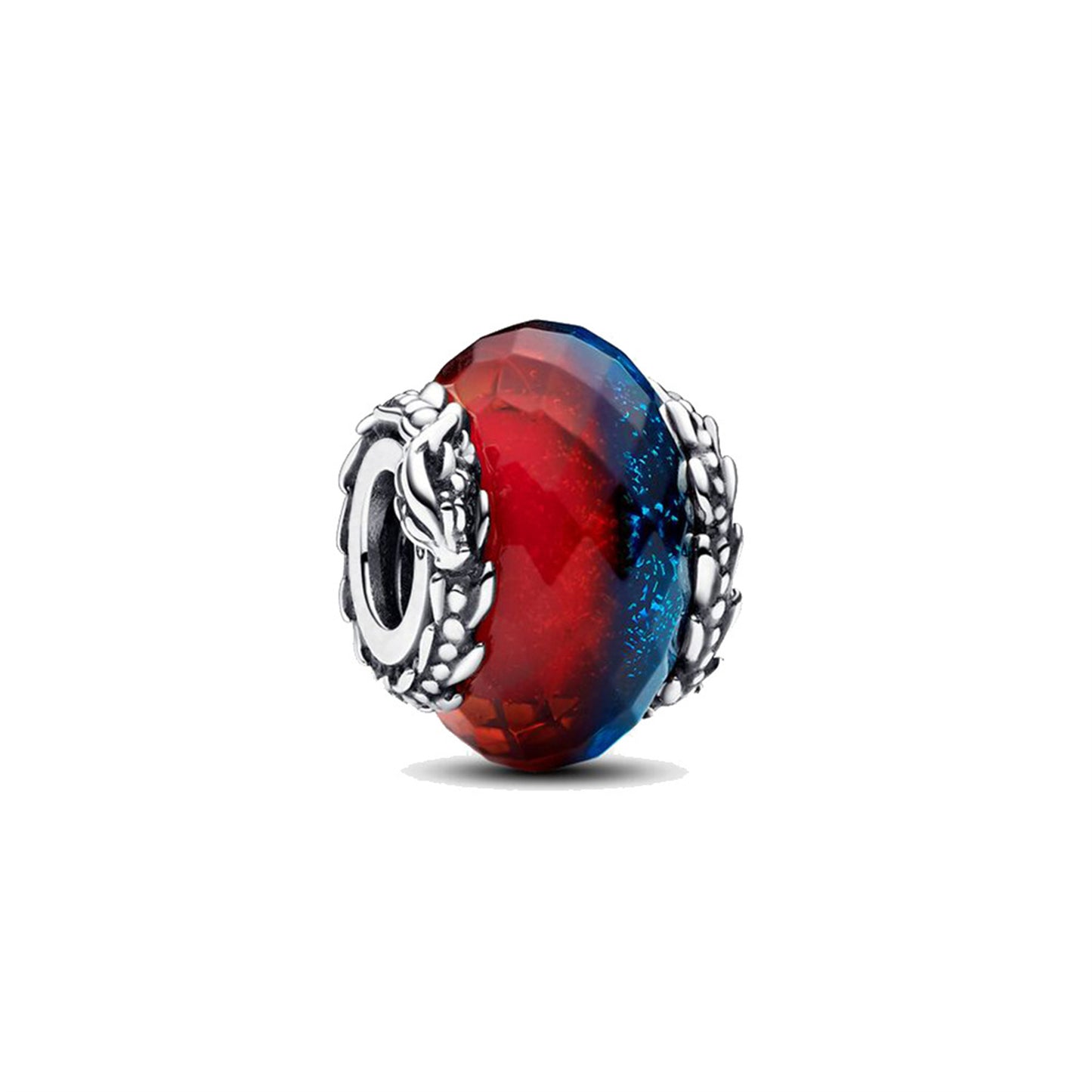 925 Sterling Silver Glass Beaded Series Charm