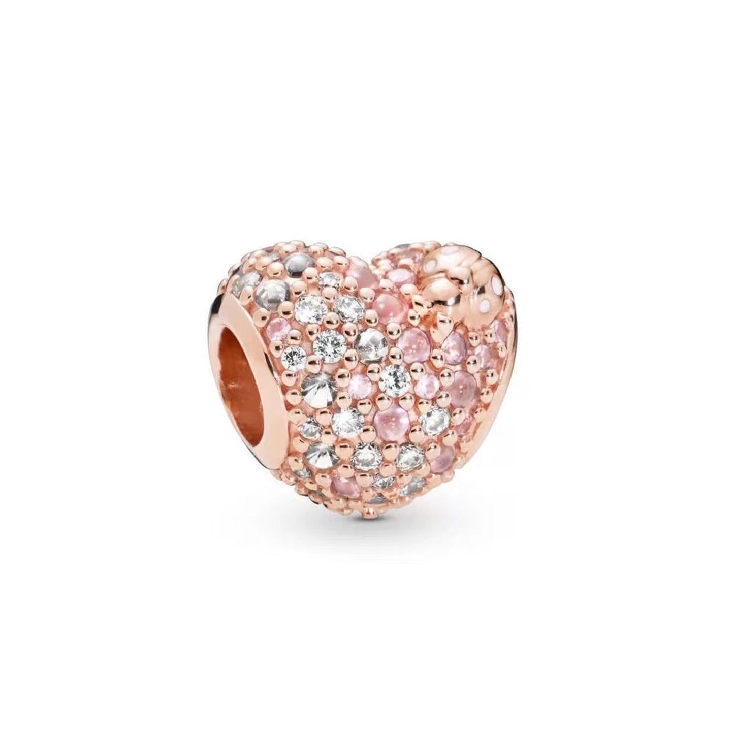 Rose Gold Series Summer Flowers Charms