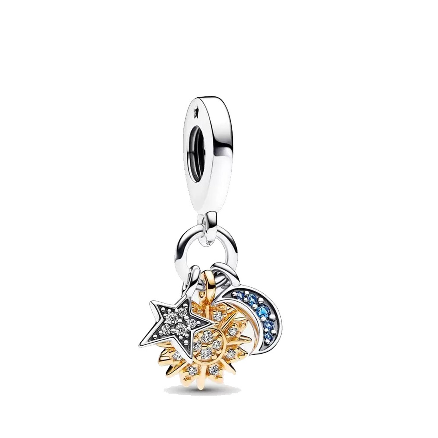 S925 Sterling Silver Marine Animal Mermaid Pendant Series Charm