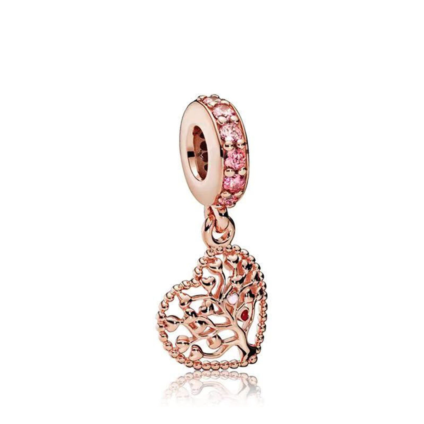S925 Sterling Silver Family Pendant Series Charm