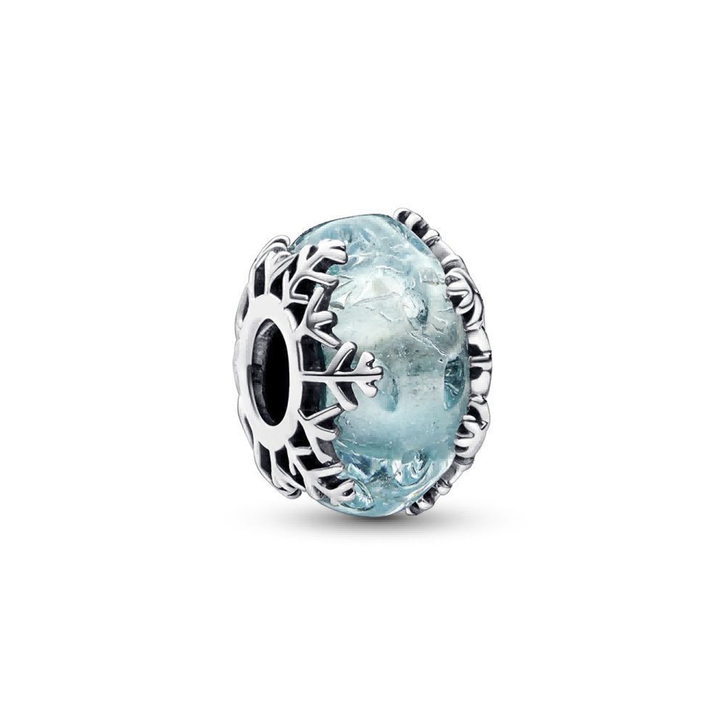 925 Sterling Silver Glass Beaded Series Charm