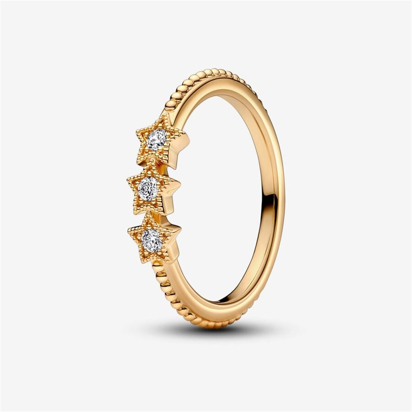 S925 Sterling Silver Celestial Stars Ring