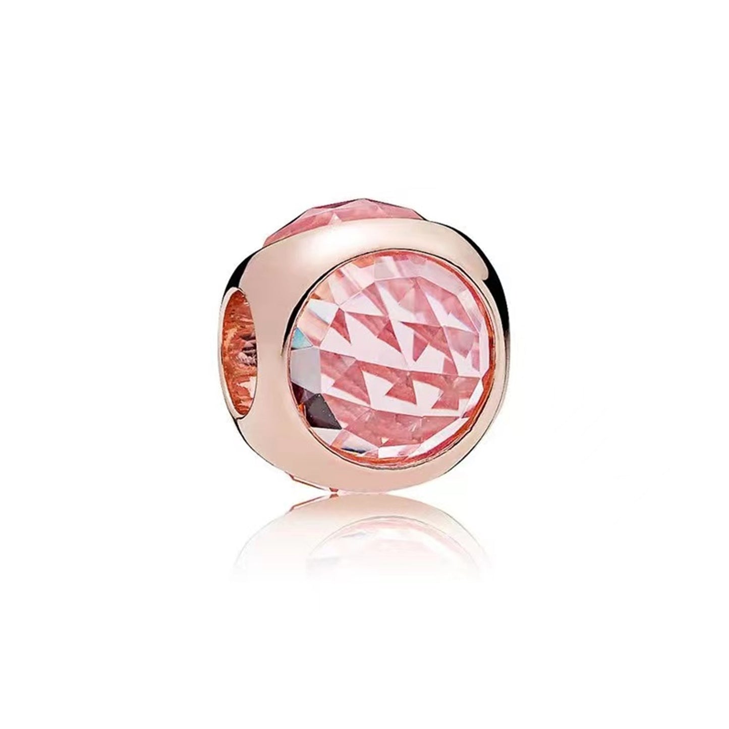 Rose Gold Series Summer Flowers Charms