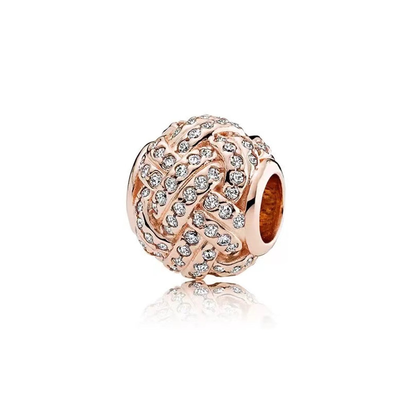 Rose Gold Series Summer Flowers Charms