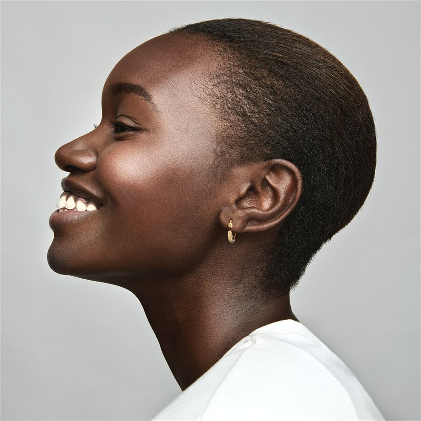 S925 Sterling Silver Signature I-D Hoop Earrings