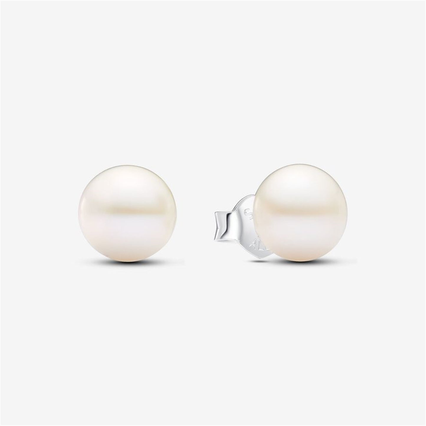 S925 Sterling Silver Treated Freshwater Cultured Pearl 7mm Stud Earrings