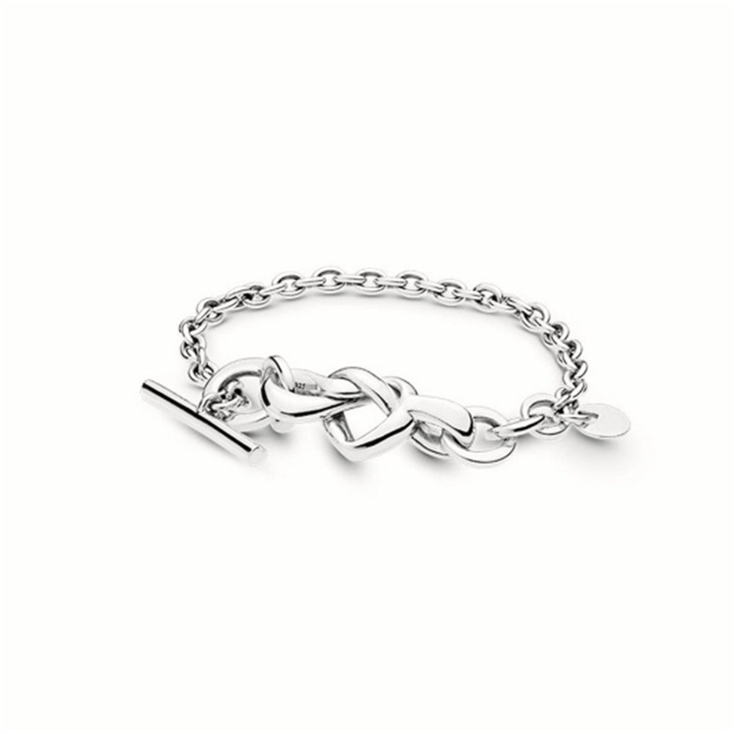 S925 sterling silver Moments Bond Chain Bracelet