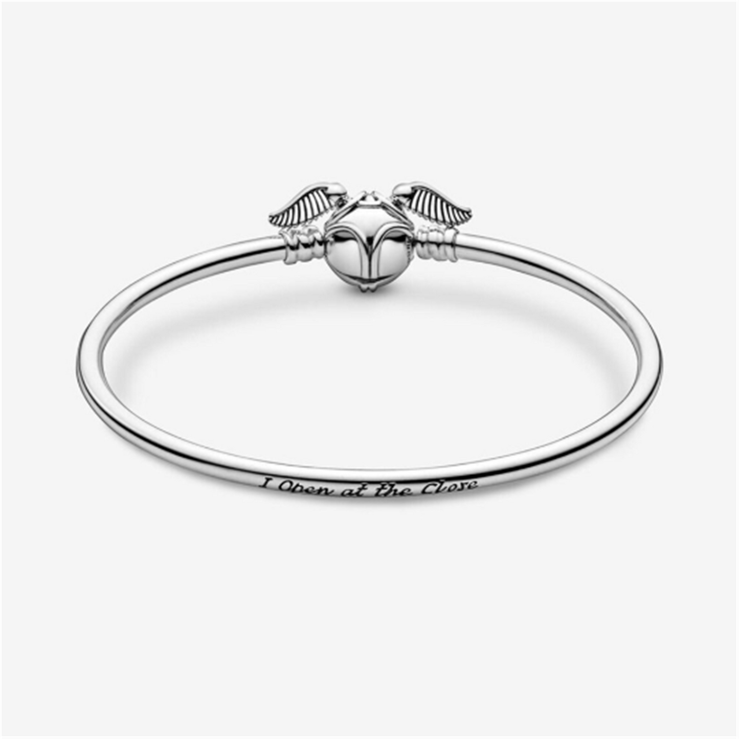 S925 sterling silver Moments Minimalist Bangle
