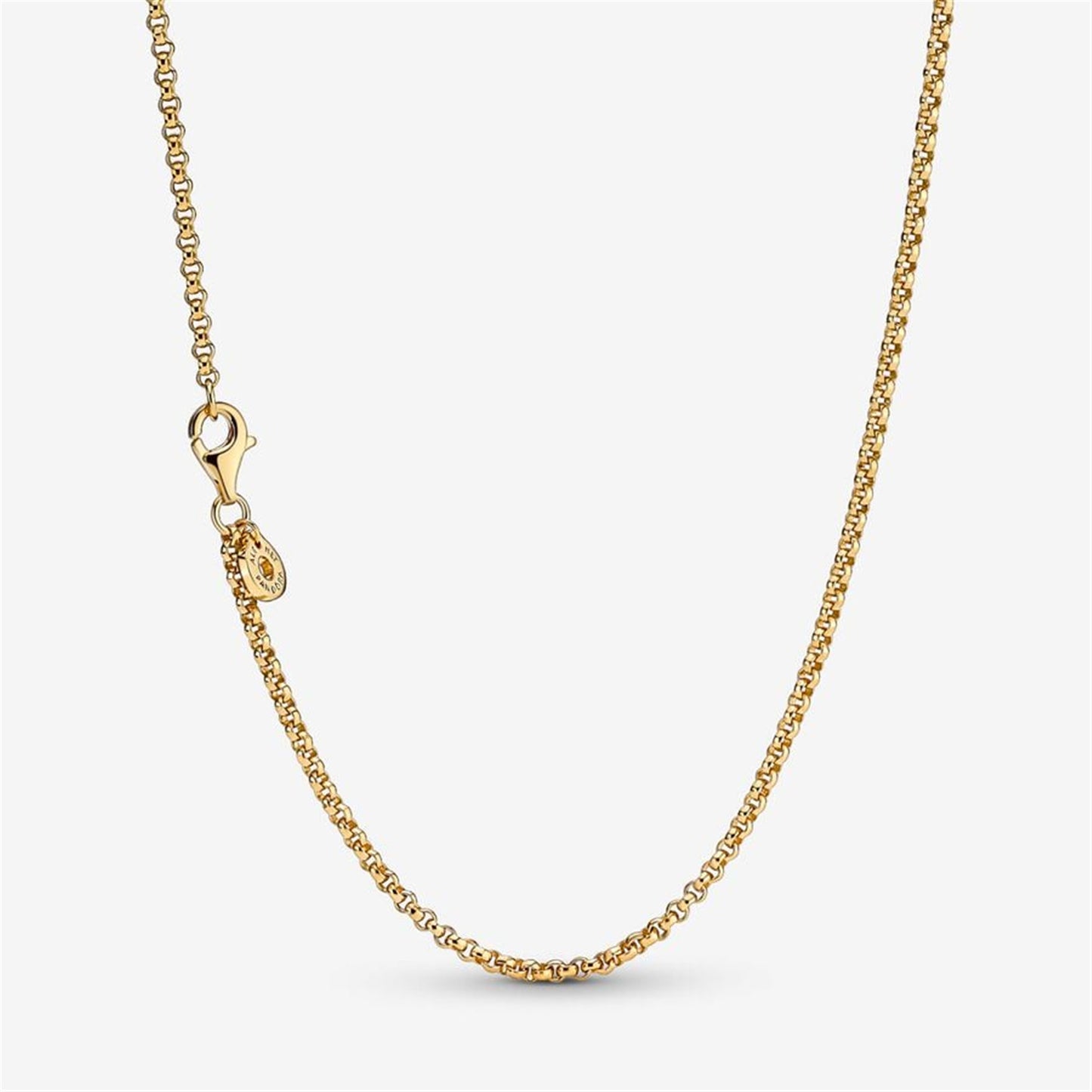 S925 Sterling Silver Rolo Chain Necklace