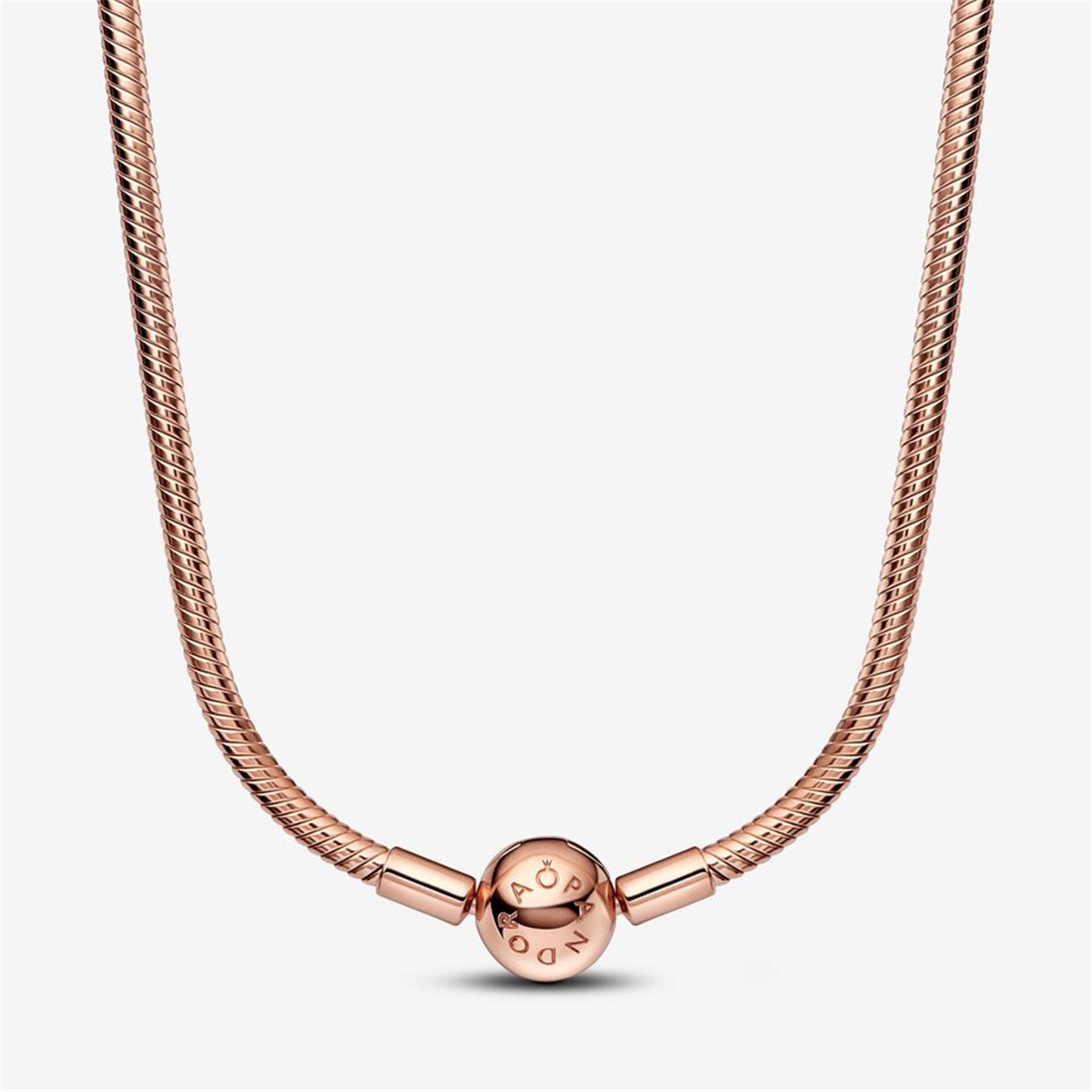 S925 Sterling Silver Moments Snake Chain Necklace