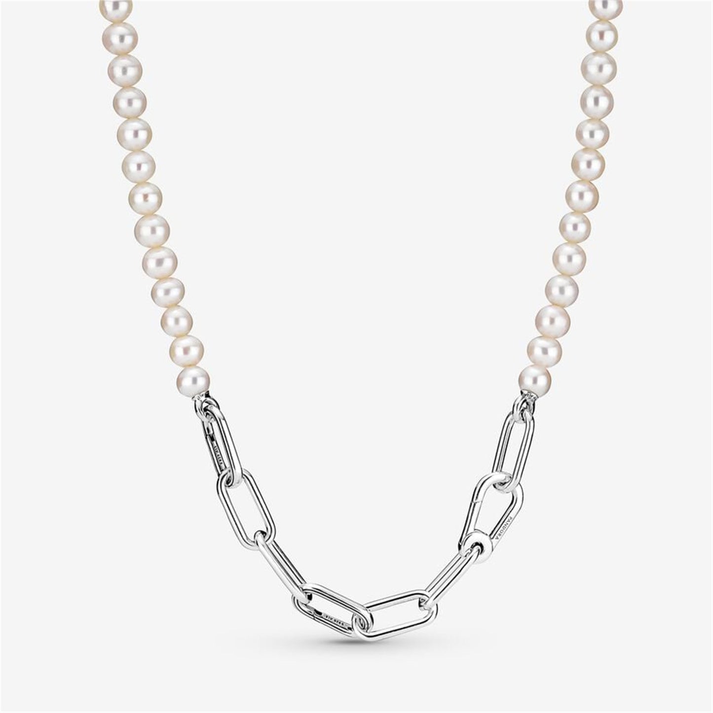 S925 Sterling Silver ME Treated Freshwater Cultured Pearl Necklace