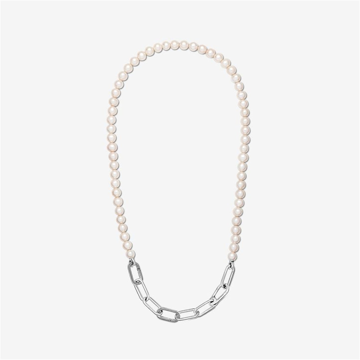 S925 Sterling Silver ME Treated Freshwater Cultured Pearl Necklace
