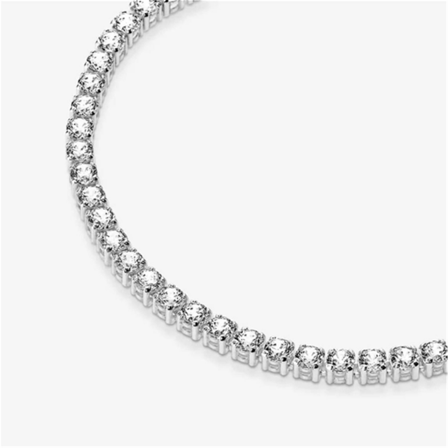 S925 Sterling Silver Sparkling Tennis Bracelet