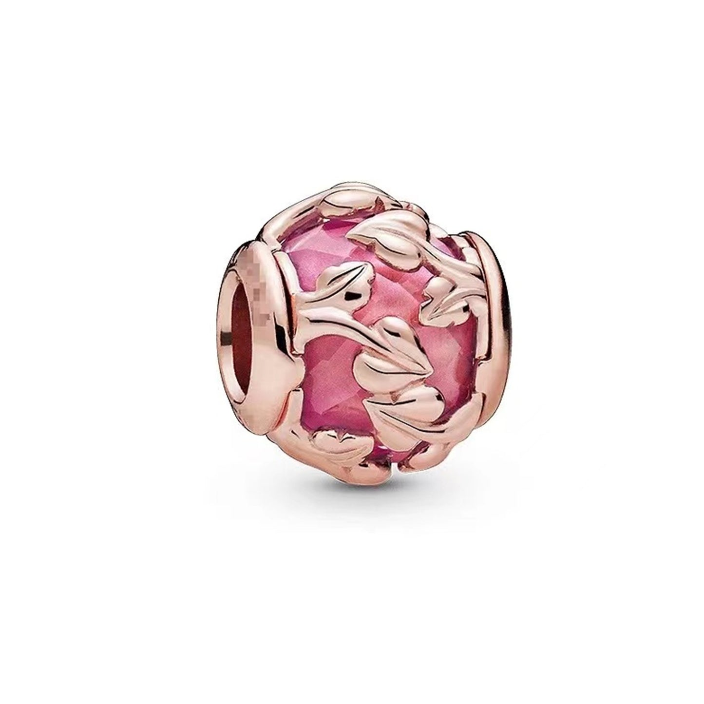 Rose Gold Series Summer Flowers Charms