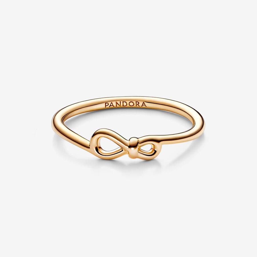 925 sterling silver Infinity Knot Ring